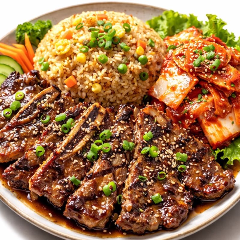 Galbi Dinner at Fuji Asian Kitchen