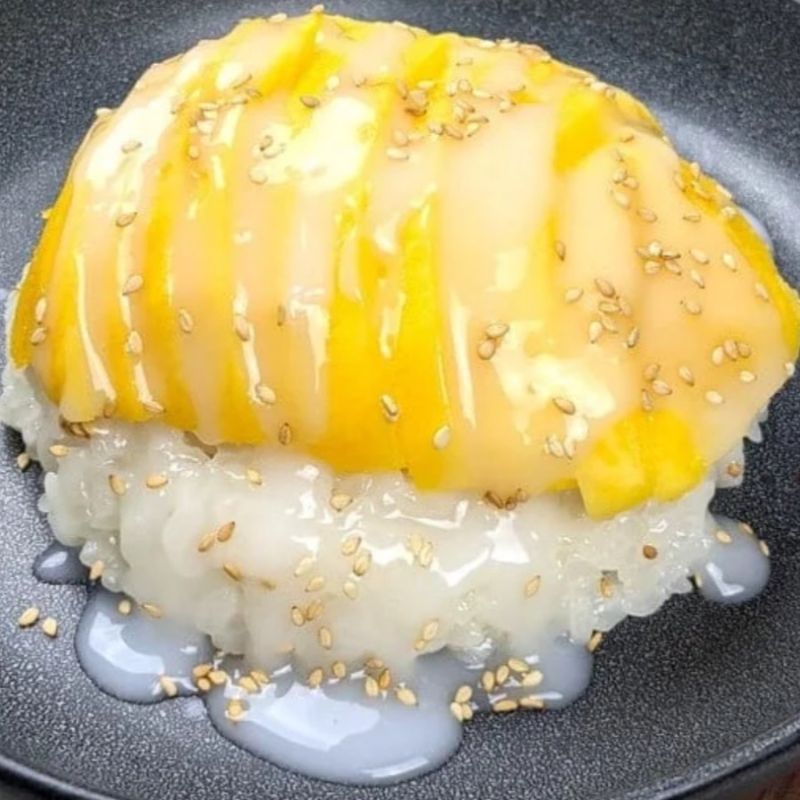 Mango with Sweet Sticky Rice at Fuji Asian Kitchen